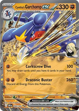 Cynthias Garchomp ex (DRI 104), Ophalen of Verzenden, Nieuw
