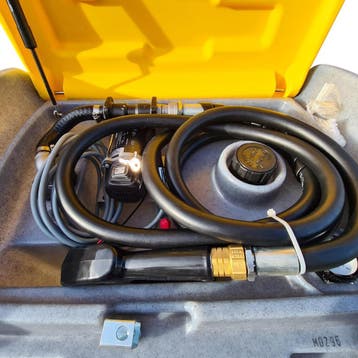 200 liter mobiele Dieseltank 12 Volt afsluitbaar met sleutel, Verzenden