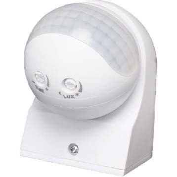 Bewegingssensor - Opbouw - Wit - 180° 12m - Spatwaterdicht, Ophalen of Verzenden, Nieuw