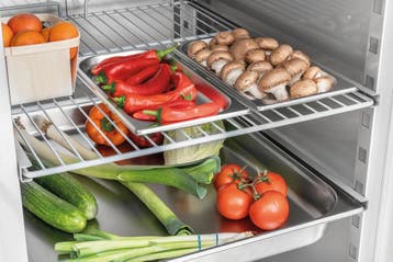 Bartscher Koelkast | 650L 2/1 GN | RVS | 0°C/+8°C | Geforcee, Witgoed en Apparatuur, Koelkasten en IJskasten, Ophalen of Verzenden