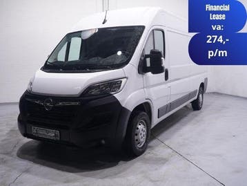 Opel Movano L3H2 | Financial Lease voor 315 p/mnd, Stof, Gebruikt, Euro 6, Wit