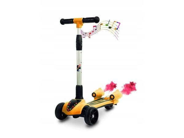 Veiling - Kinderstep met Geluid en LED verlichting-Bluetooth, Fietsen en Brommers, Steps, Nieuw