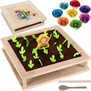 Kruzzel Boerderij Puzzel 2-in-1: Spelend Leren voor Kinde..., Ophalen of Verzenden, Nieuw