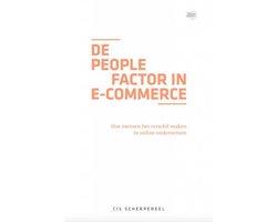 Boek De people factor in e-commerce 9789492515032, Verzenden, Zo goed als nieuw