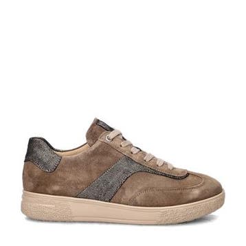 Hartjes Sophie lage sneakers voor dames in het Taupe, Overige kleuren, Verzenden, Nieuw, Sneakers of Gympen