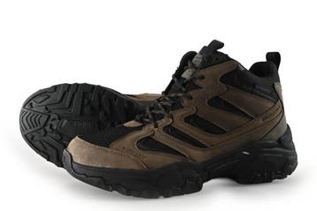 Skechers Wandelschoenen in maat 42 Bruin, Kleding | Heren, Schoenen, Bruin, Verzenden, Zo goed als nieuw, Skechers