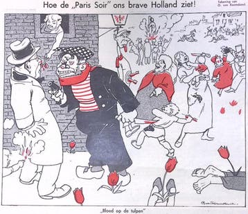 Hoe de Paris Soir ons brave Holland ziet! (lijst optie), Verzenden