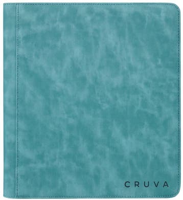 Toploader Binder - 9 Pocket (252 kaarten) Lichtblauw | Cruva, Verzenden, Nieuw