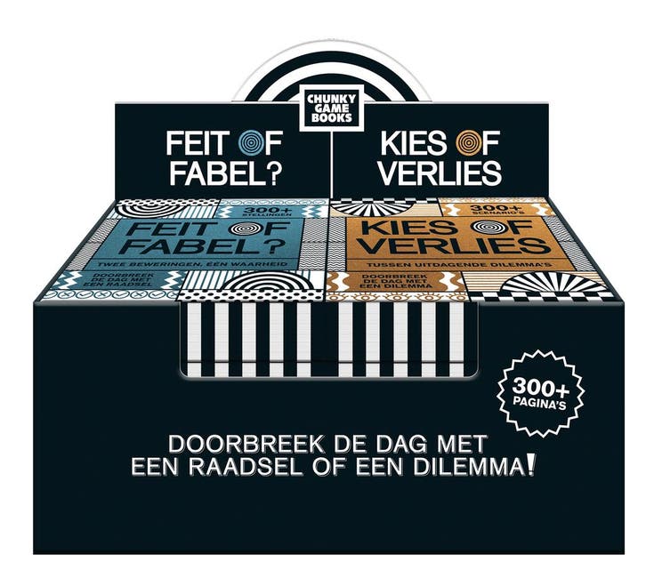 Display Superdikke Spelboeken 2 X 4 Ex. |  | Nieuw, Boeken, Overige Boeken, Nieuw, Ophalen of Verzenden
