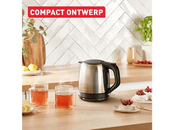 Tefal -   Subito 5 1l Waterkoker Inox (rvs), 1 tot 2 liter, Verzenden, Nieuw