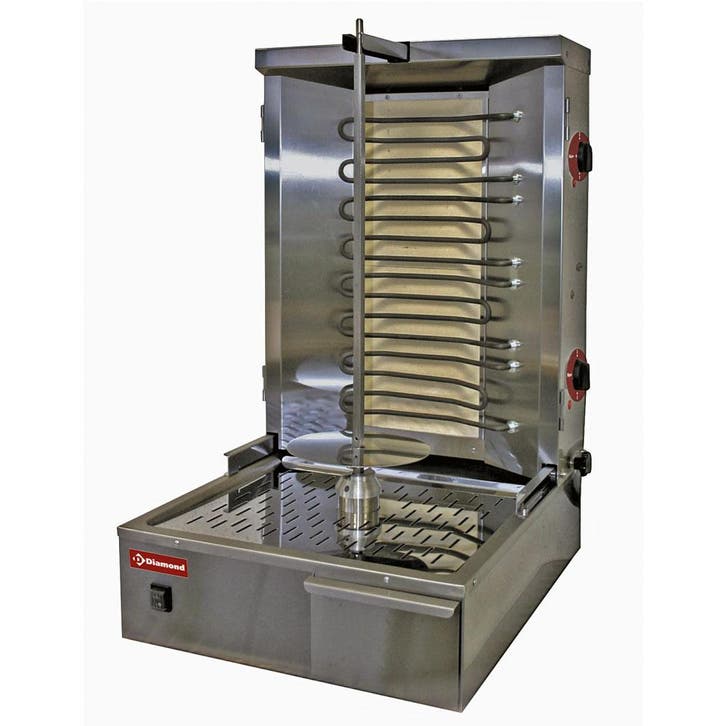 Diamond Donergrill | Elektrisch 2 Elementen | Max. 35 kg | 5, Zakelijke goederen, Horeca | Keukenapparatuur, Nieuw in verpakking