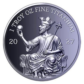 Verenigde Staten. 2027 1 oz Titanium Mansa Musa Round BU