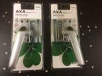 Axa Raamsluiting 3308 F1 + drukknop NIEUW (L of R) €12.95 ps, Ophalen of Verzenden, Nieuw, IJzer, Schuif of Grendel