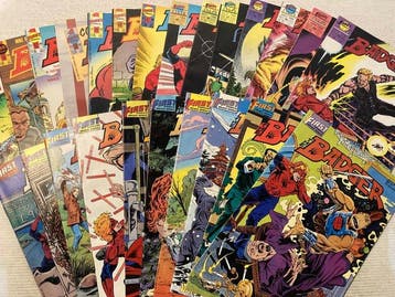 Badger (1983) 24 comics in range # 13 to 58 + Extra! Higher, Nieuw