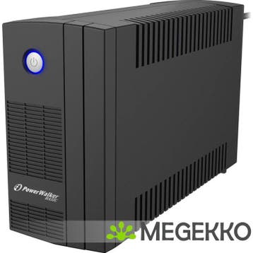 PowerWalker Basic VI 650 SB UPS 650 VA 2 AC-uitgang(en), Verzenden, Nieuw