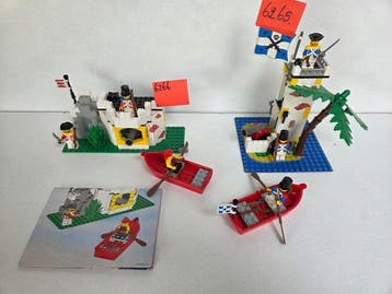 Lego Set - Pirates - LEGO 6265 Sabre Island + LEGO 6266, Nieuw