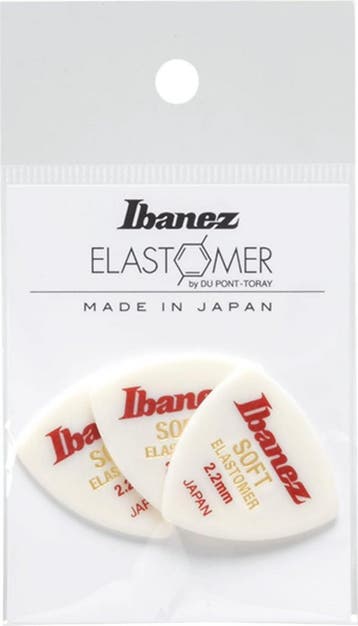 Ibanez BEL4ST22 Elastomer Triangle plectrum Soft 2.20 mm, Muziek en Instrumenten, Instrumenten | Toebehoren, Ophalen of Verzenden