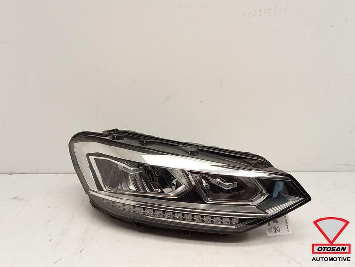VW Touran 5T 5TA Vol LED Koplamp Rechts 5TB941036B, Auto-onderdelen, Verlichting, Gebruikt, Volkswagen, Ophalen