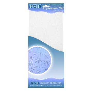 PME Impression Mat Snowflake Design, Hobby en Vrije tijd, Taarten en Cupcakes maken, Verzenden, Nieuw