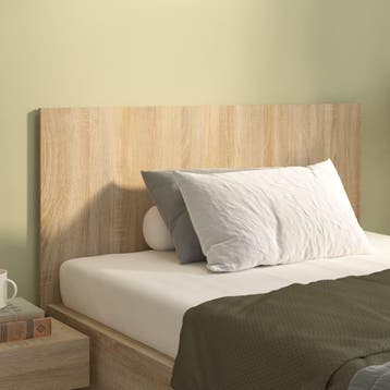 vidaXL Hoofdbord 120x1,5x80 cm bewerkt hout sonoma, Verzenden, Nieuw, Bruin, Hout