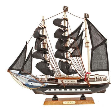 Piratenschip Model 23cm, Hobby en Vrije tijd, Modelbouw | Boten en Schepen, Ophalen of Verzenden, Nieuw