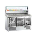 GGM Gastro | Pizza koelwerkbank PREMIUM - 1400x700mm - 3 |, Verzenden, Nieuw in verpakking
