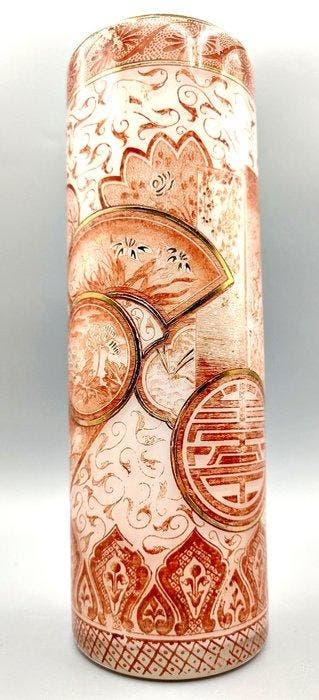 LEGRAS (1839-1916) - Vaas - Art Nouveau-vaas Yokohama