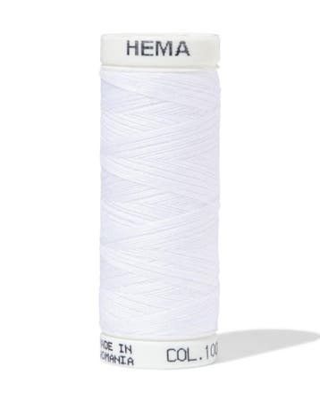 HEMA Garen 200m wit, Hobby en Vrije tijd, Verzenden, Nieuw
