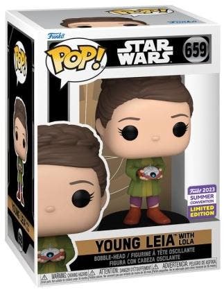 Funko Pop! - Star Wars Obi Wan - Young Leai with Lola #659 |, Verzenden, Nieuw