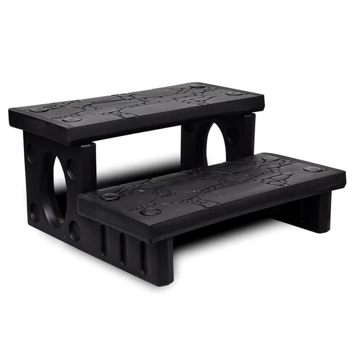 vidaXL Spatrap zwart, Tuin en Terras, Zwembad-toebehoren, Nieuw, Verzenden