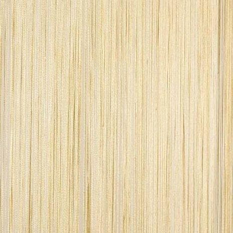 Draadjes gordijn draadjesgordijn beurs, horeca 400x300 BEIGE, Huis en Inrichting, Stoffering | Gordijnen en Lamellen, Beige, Nieuw