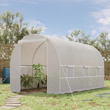 Outsunny greenhouse 8 sqm garden tunnel, tunnel greenhouse g, Verzenden, Nieuw