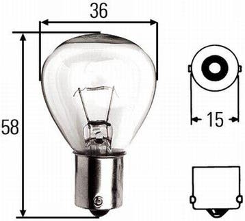Hella Standard U, 12V45W, Verzenden, Nieuw