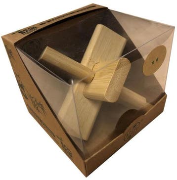 Eco Bamboo Puzzel Kruis | Van der Meulen - Puzzels, Hobby en Vrije tijd, Verzenden, Nieuw