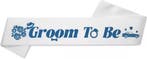 Diverse kleuren sjerp Groom to Be, Verzenden, Nieuw, Feestartikel, Geboorte of Huwelijk