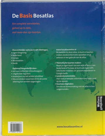 De Basis Bosatlas 9789001121136 Bos, Boeken, Verzenden, Gelezen, Bos