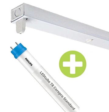 Philips LED TL Armatuur 150cm (enkel) IP22, Ophalen of Verzenden