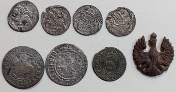 Polen. Set of 7 coins, various denominations XVI/XVII cent.