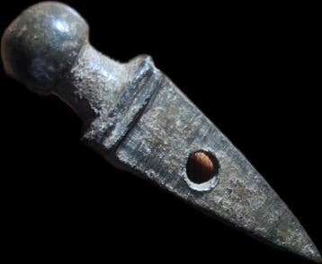 Oud-Romeins Brons gladius zwaard hanger legionair amulet