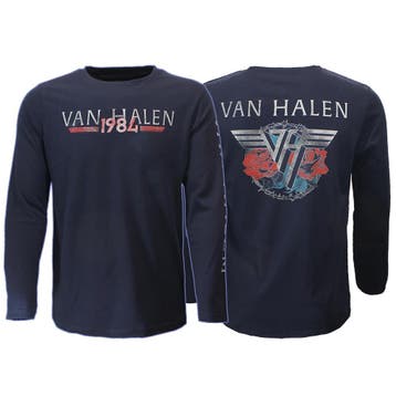 Van Halen Tour 1984 Longsleeve T-Shirt, Verzenden, Nieuw