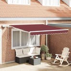 vidaXL Luifel handmatig uittrekbaar met LED 300x250 cm, Tuin en Terras, Zonneschermen, Verzenden, Nieuw