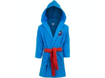 Superman jongens Badjas 100% katoen blauw, Verzenden, Nieuw