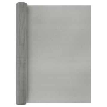 vidaXL Gaas Scherm 60 x 1000 cm 60 Mesh RVS 201, Tuin en Terras, Verzenden, Nieuw, IJzer