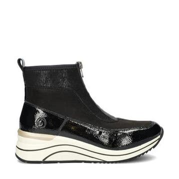 Remonte hoge sneakers voor dames in het Zwart, Verzenden, Zwart, Sneakers of Gympen, Nieuw