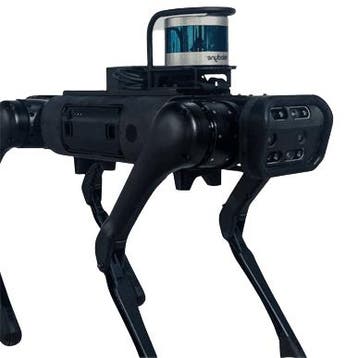 Unitree Aliengo including 2D lidar, Nieuw