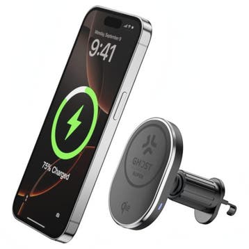 Celly Ghost Super Qi2 MagSafe Telefoonhouder Auto 15W, Verzenden, Nieuw, Auto