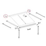 Thule Caravanrail Blocker Set Caravan Style, Ophalen of Verzenden, Nieuw, Thule