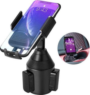 Telefoonhouder auto – Bekerhouder model One-Touch –, Ophalen of Verzenden, Nieuw