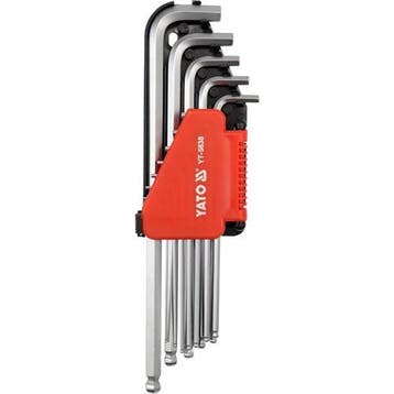 Inbussleutelset Met Kogelkop, Sae, Extra Lang 12 Stuks, Verzenden, Nieuw