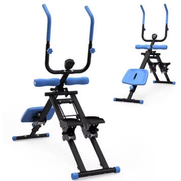 2-in-1 Fitness Steppe en Buiktrainer Opvouwbaar Thuisgebruik, Verzenden, Nieuw
